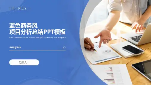 项目分析汇报PPT模板
