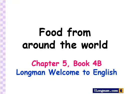 香港朗文小学英语Longman-book4B-Chapter5