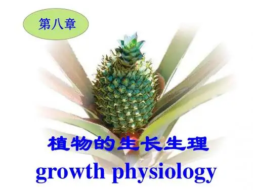 第八章植物的生长生理