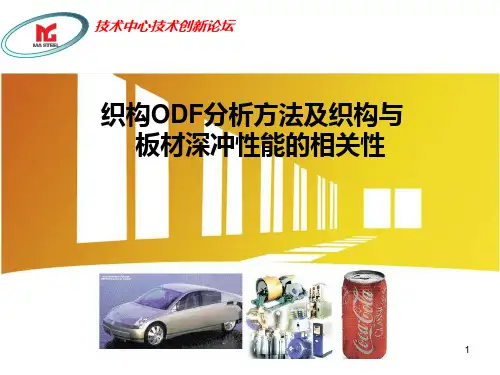织构ODF分析方法及织构PPT课件