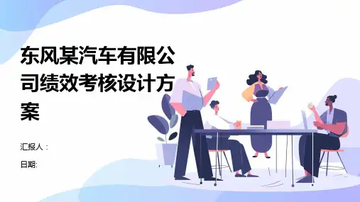 东风某汽车有限公司绩效考核设计方案