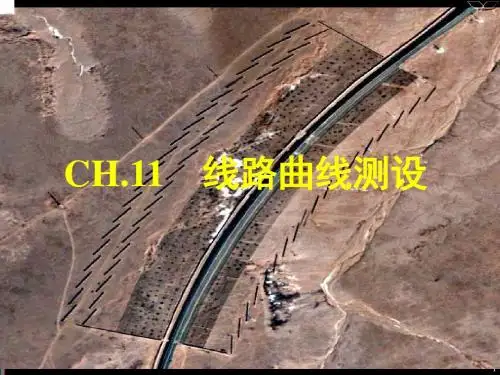 011 铁路曲线测设-资料 共70页