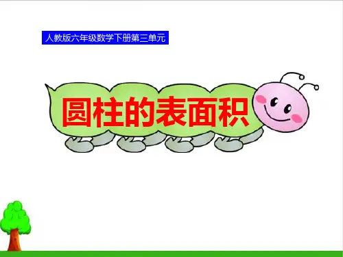 《圆柱的表面积》完整版课件1人教版