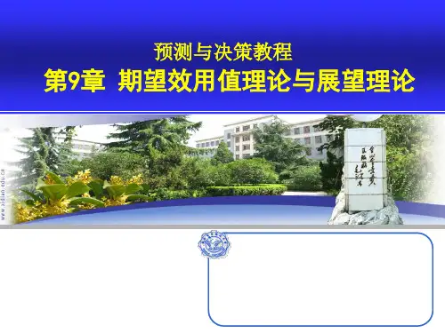 Chap9-期望效用值理论