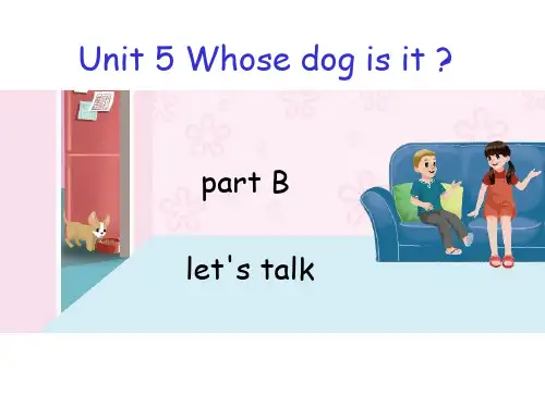 pep-五年级下册-unit5-part-B-let27s-talkppt课件