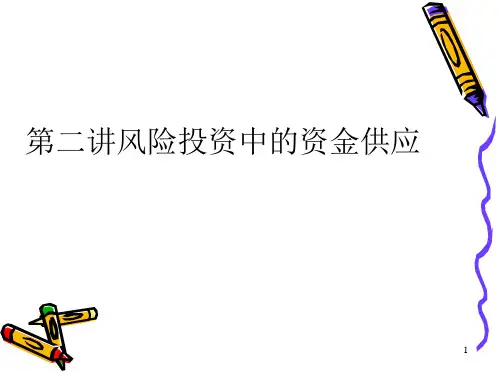 风险投资中的资金供应