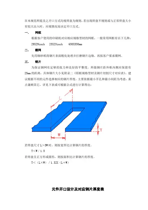 钢网资料