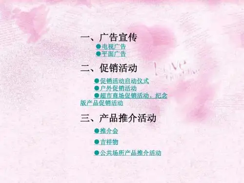 公关策划PPT