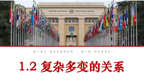 1.2 复杂多变的关系 课件(共27张PPT)