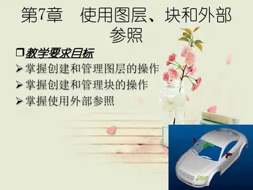 cad使用图层、块和外部引用PPT教学课件