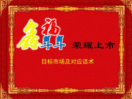目标市场分析ppt课件