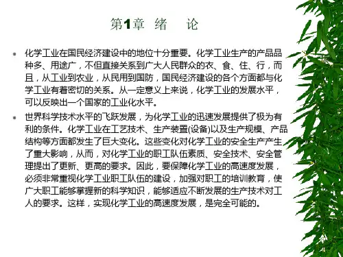 化工安全教育(全套)