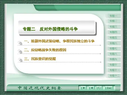 中国近现代史纲要(专题二)