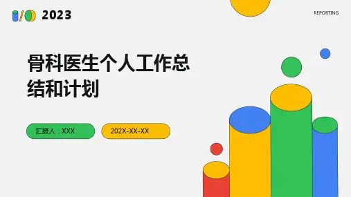 骨科医生个人工作总结和计划PPT