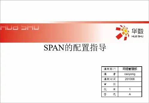 cisco交换机端口镜像