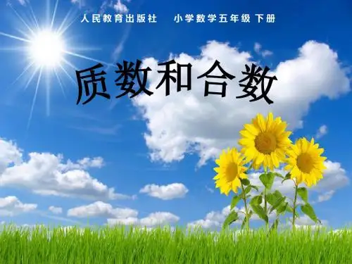 质数和合数 PPT课件