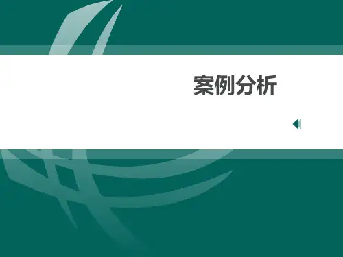案例分析