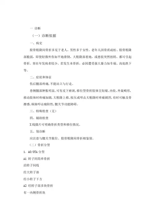 骨伤科优势病种