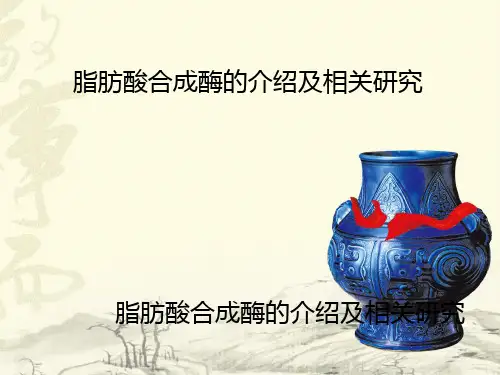 FAS脂肪酸合成酶的相关研究