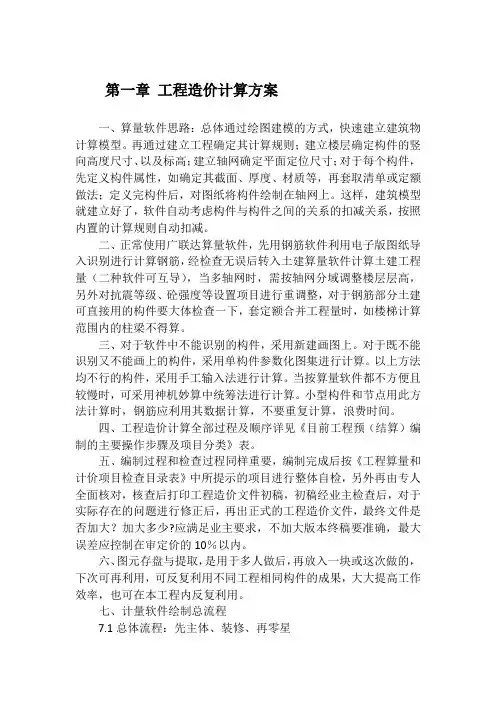 广联达2013算量软件操作步骤详解