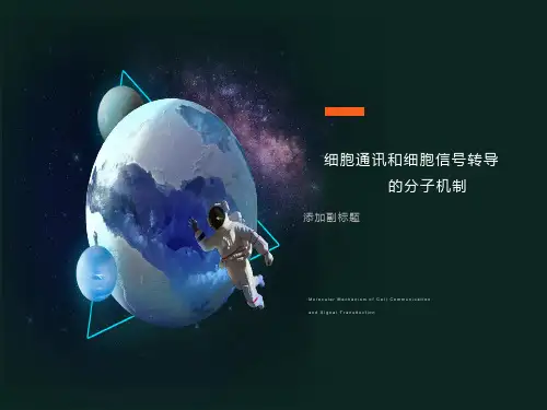 细胞通讯和细胞信号转导