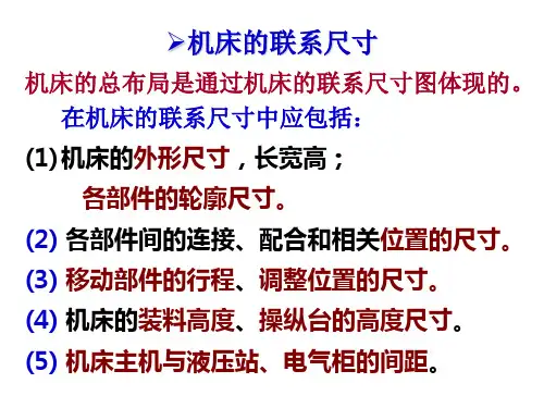 机床总体设计(全)