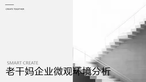 老干妈企业微观环境分析