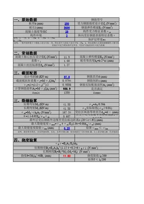水池侧壁及底板配筋