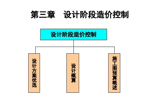 工程造价控制图文课件最新版 第3、4章