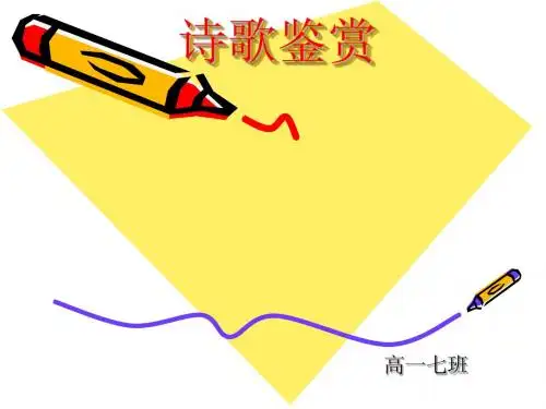 高考诗歌鉴赏规范答题技巧ppt课件