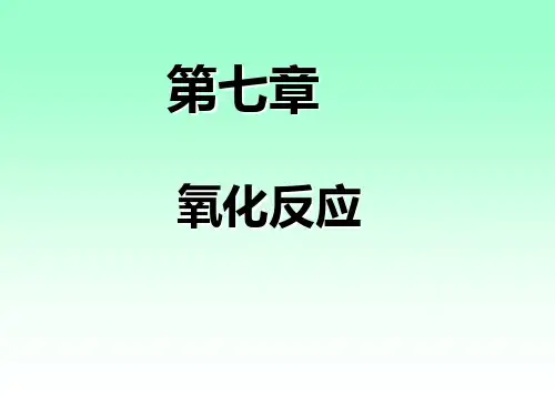有机合成 氧化反应  (2h)