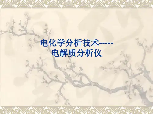 电解质分析仪讲解