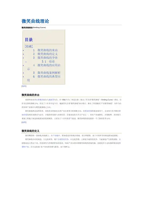 微笑曲线理论