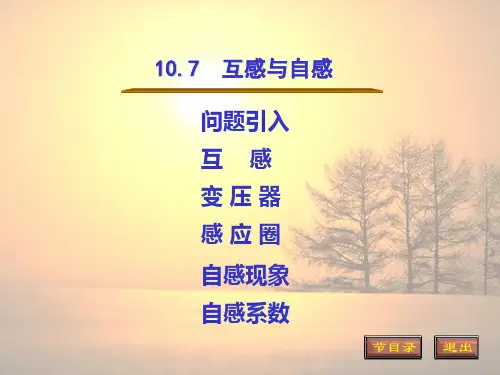 互感和自感(PPT课件)