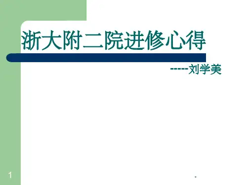 血透护理进修 ppt