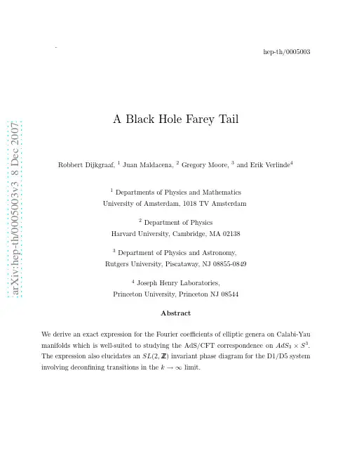 A Black Hole Farey Tail