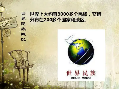 世界民族概况