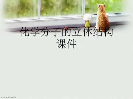 化学分子的立体结构
