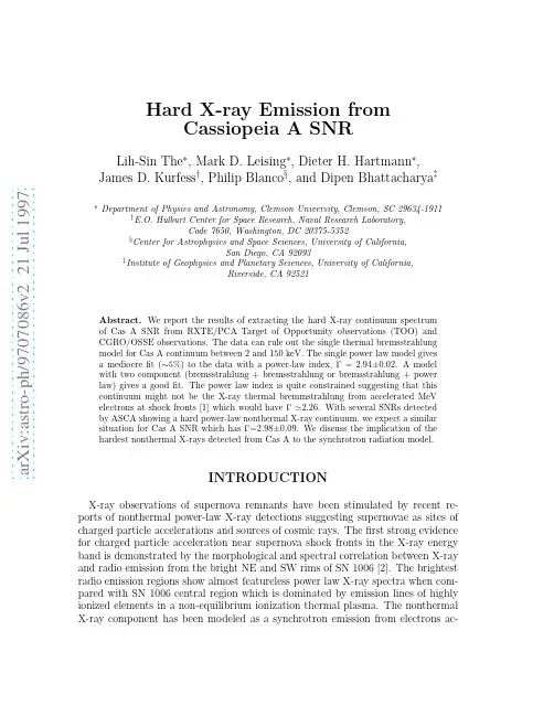 Hard X-ray Emission from Cassiopeia A SNR