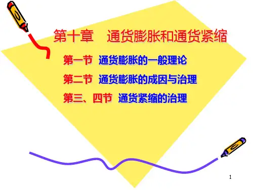 财务管理——通货膨胀和通货紧缩PPT课件
