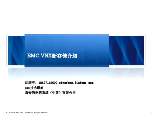 EMC_VNX系列存储介绍