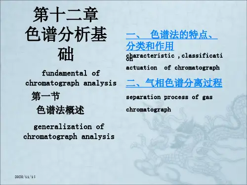 《色谱分析基础》PPT课件