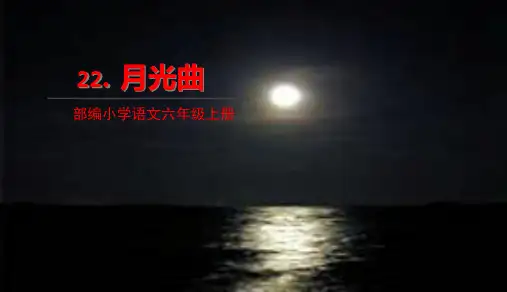 《月光曲》ppt(完美版)部编版1