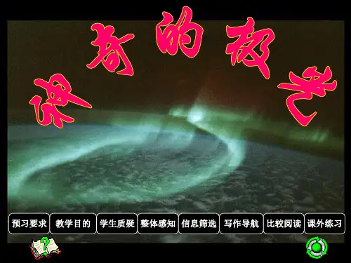 语文课件——《神奇的极光》
