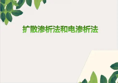 膜析法扩散渗析和电渗析法ppt