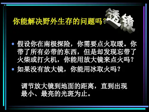 初中生物课件：眼和视觉(新)