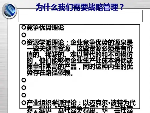 战略性人力资源管理模型概述(PPT 42张)