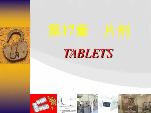 中药片剂制备工艺
