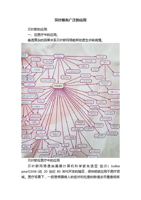贝叶斯有广泛的应用