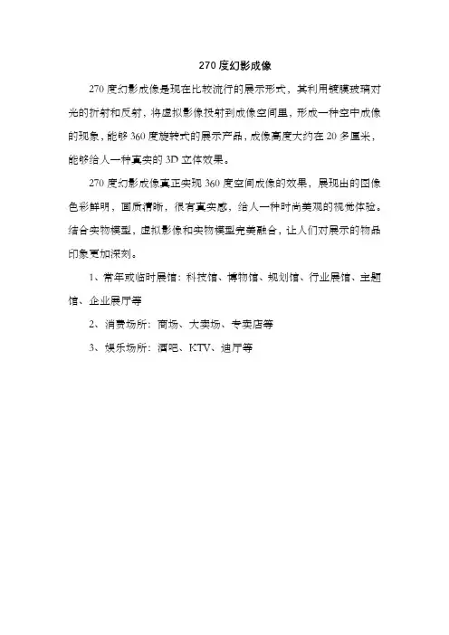 270度幻影成像